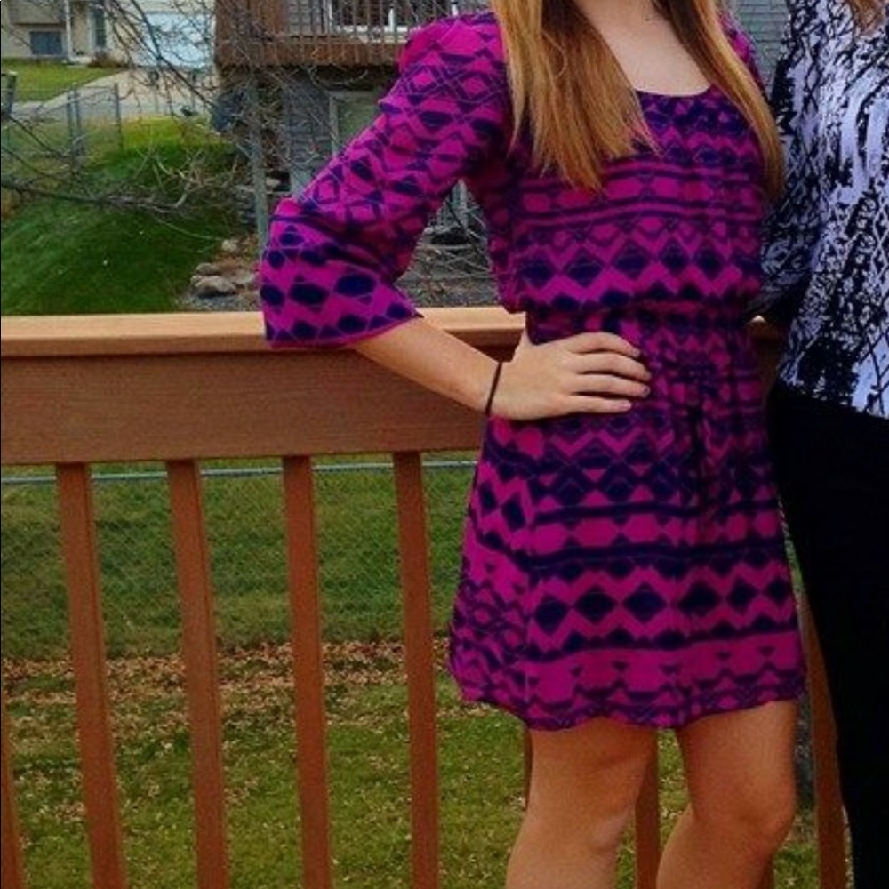 Aztec Print Dress - Picture 2 of 3